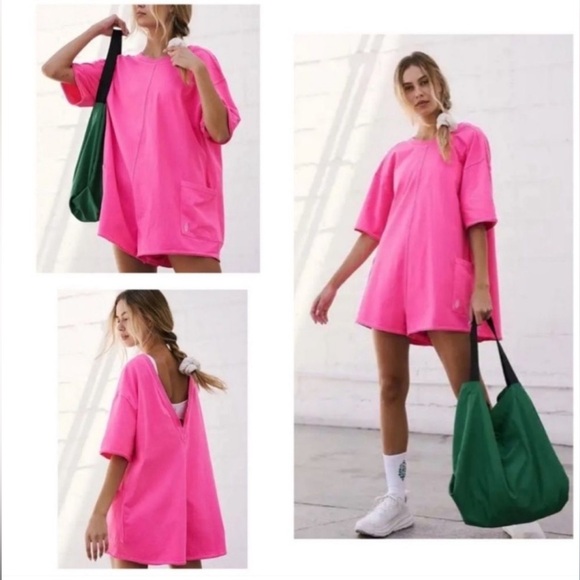 Pink Women's Jumpsuit - Picture 3 of 5